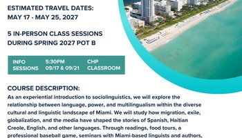 Multilingual Miami Course