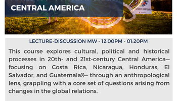 ANTH 405 - Contemporary Central America