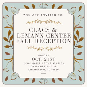 CLACS & Lemann Center Invitation to 2024 Fall Reception