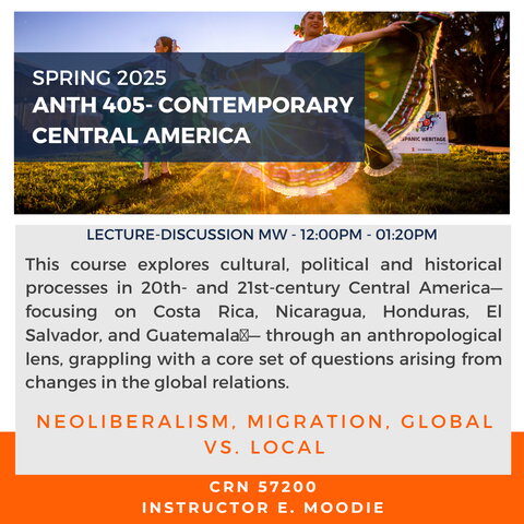 ANTH 405- Contemporary Central America