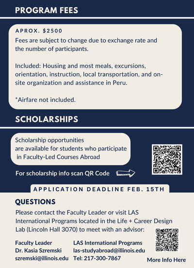 Archaeology Field School in Peru