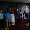 Participants with the Deputy Consul of the Mexican Consulate 